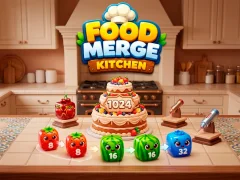 Food Merge Kitchen — безкоштовна онлайн гра