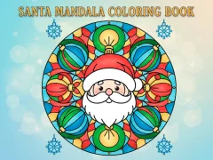 Santa Mandala Coloring Book — безкоштовна онлайн гра