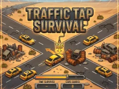 Traffic Tap Survival — безкоштовна онлайн гра