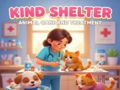 Kind Shelter  Animal Care and Treatment — безкоштовна онлайн гра