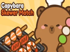 Capybara Skewer Match — безкоштовна онлайн гра