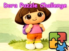 Dora Puzzle Challenge — безкоштовна онлайн гра