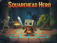 Squarehead Hero — безкоштовна онлайн гра