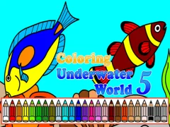 Coloring Underwater World 5 — безкоштовна онлайн гра