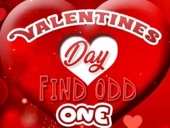 Valentines Day Find Odd One — безкоштовна онлайн гра