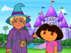 Dora The explorer Dora's Magic Castle Adventure — безкоштовна онлайн гра