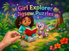 Girl Explorer Jigsaw Puzzles — безкоштовна онлайн гра