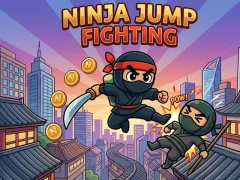 Ninja Jump fighting — безкоштовна онлайн гра