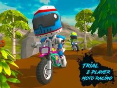 Trial 2 Player Moto Racing — безкоштовна онлайн гра