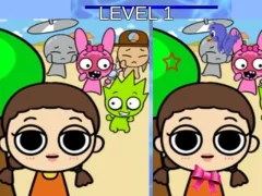 Sprunki and Squid Game Difference — безкоштовна онлайн гра