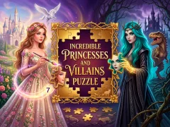 Incredible Princesses and Villains Puzzle — безкоштовна онлайн гра