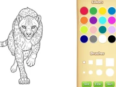Wild Animals Coloring Book — безкоштовна онлайн гра