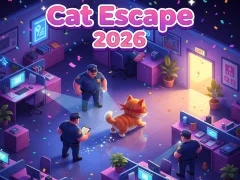 Cat Escape 2026 — безкоштовна онлайн гра