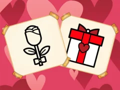 Valentine Present Coloring — безкоштовна онлайн гра