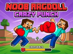 Noob Ragdoll: Crazy Punch — безкоштовна онлайн гра