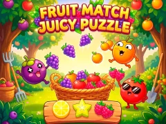 Fruit Match Juicy Puzzle — безкоштовна онлайн гра