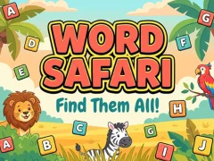 Word Safari — безкоштовна онлайн гра