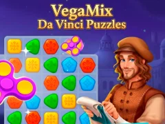 VegaMix Da Vinci Puzzles — безкоштовна онлайн гра