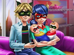 Dotted Girl Family Day — безкоштовна онлайн гра
