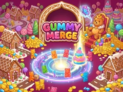 Gummy Merge — безкоштовна онлайн гра