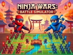 Ninja Wars: Battle Simulator — безкоштовна онлайн гра