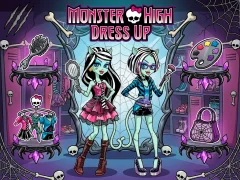 Monster High Dress Up — безкоштовна онлайн гра