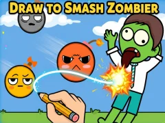 Draw To Smash Zombie — безкоштовна онлайн гра