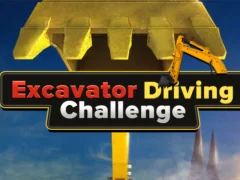 Excavator Driving Challenge — безкоштовна онлайн гра