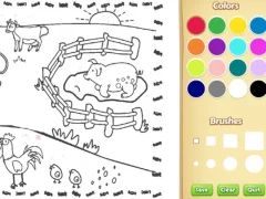 Farming Coloring Book For Kids — безкоштовна онлайн гра