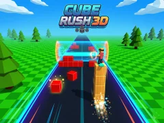Cube Rush 3D — безкоштовна онлайн гра
