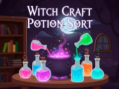 Witch Craft Potion Sort — безкоштовна онлайн гра