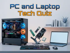 PC and Laptop Tech Quiz — безкоштовна онлайн гра