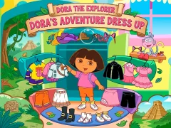 Dora The explorer Dora's Adventure Dress Up — безкоштовна онлайн гра