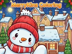 MerryKins Coloring — безкоштовна онлайн гра
