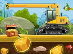 Gold Truck Crane — безкоштовна онлайн гра