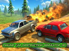 Online Car Destruction Simulator 3D — безкоштовна онлайн гра