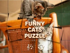 Funny Cats Puzzle — безкоштовна онлайн гра