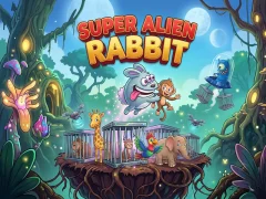 Super Alien Rabbit — безкоштовна онлайн гра