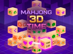 Mahjong 3D Time — безкоштовна онлайн гра