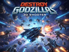 Destroy Godzillas: 3D Shooter — безкоштовна онлайн гра