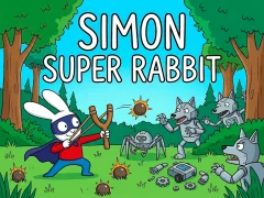 Simon Super Rabbit — безкоштовна онлайн гра