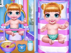 Princess New Born Twins Baby Care — безкоштовна онлайн гра