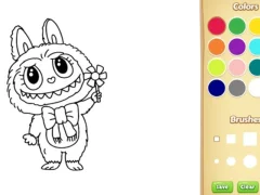Labubu Doll Coloring Book for Kids — безкоштовна онлайн гра