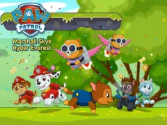 Paw Patrol Marshall Skye Ryder Everest — безкоштовна онлайн гра