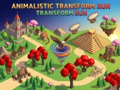 Animalistic Transform Run — безкоштовна онлайн гра