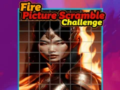 Fire Picture Scramble Challenge — безкоштовна онлайн гра