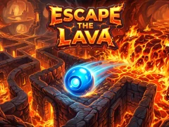 Escape the lava — безкоштовна онлайн гра