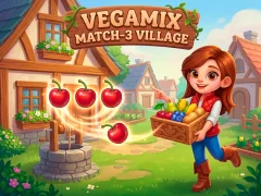 VegaMix Match-3 Village — безкоштовна онлайн гра