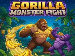 Gorilla Monster Fight — безкоштовна онлайн гра