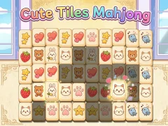 Cute Tiles Mahjong — безкоштовна онлайн гра
